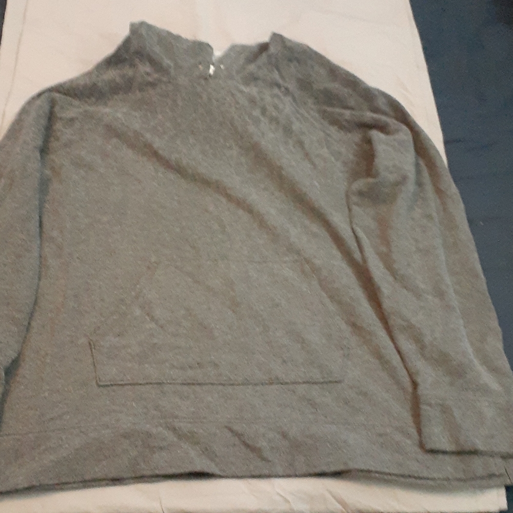 Faded cheetah print hoodie
